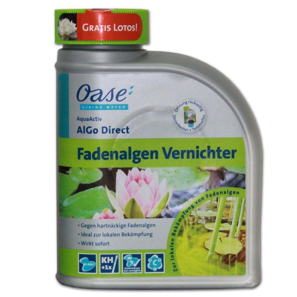 Oase AlGo Direct Algenbekämpfung 500ml - 4010052431390 | © by gartenteiche-fockenberg.de