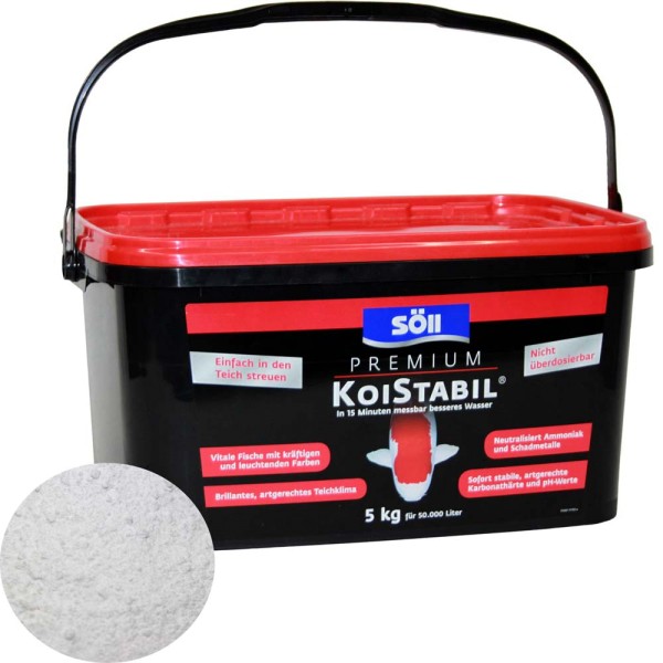 SöLL Koistabil Premium Wasseraufbereiter 5kg - 4021028155400 | © by gartenteiche-fockenberg.de