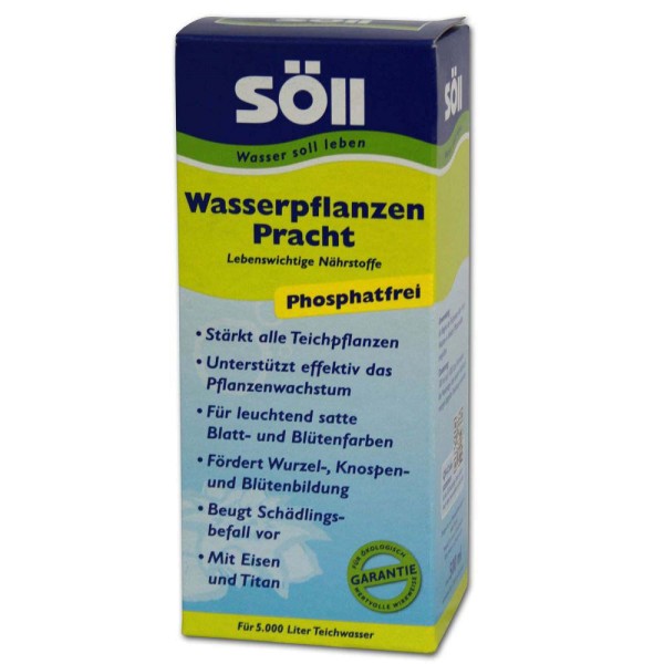 SöLL Wasserpflanzenpracht 500ml - 4021028113202 | © by gartenteiche-fockenberg.de