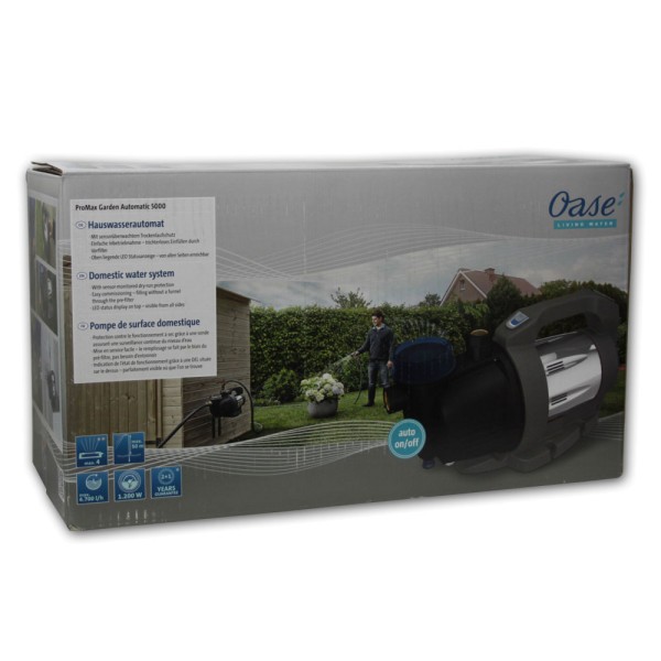 OASE ProMax Garden Automatic 5000 Gartenpumpe - 4010052431277 | © by gartenteiche-fockenberg.de