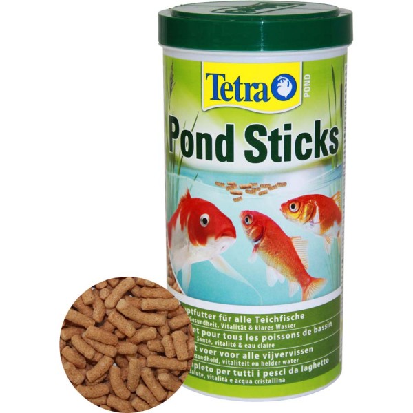 Tetra Pond Sticks Fischfutter 1L - 4004218732551 | © by gartenteiche-fockenberg.de