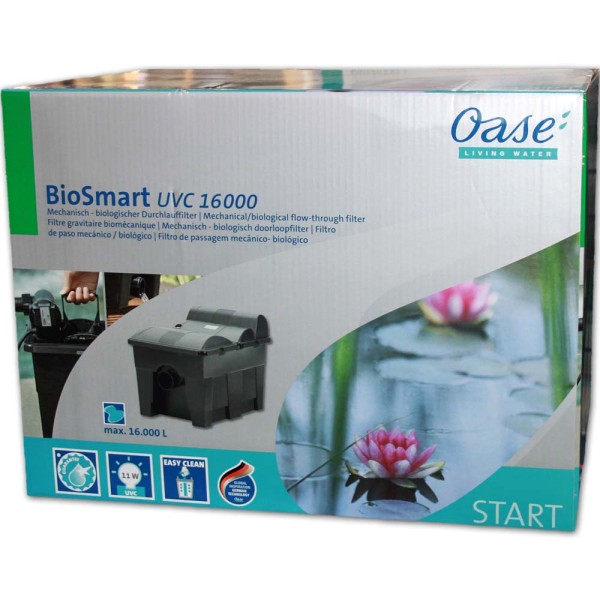 Oase BioSmart UVC 16000 Teichfilter - 4010052573779 | © by gartenteiche-fockenberg.de