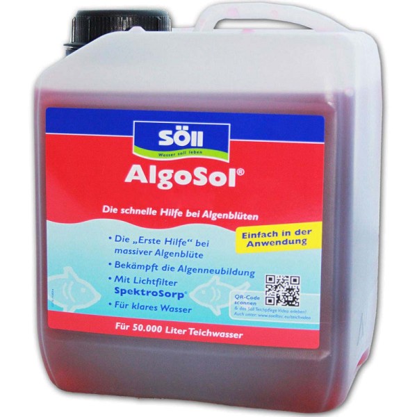 SöLL AlgoSol Algenbekämpfung 2,5L - 4021028113332 | © by gartenteiche-fockenberg.de