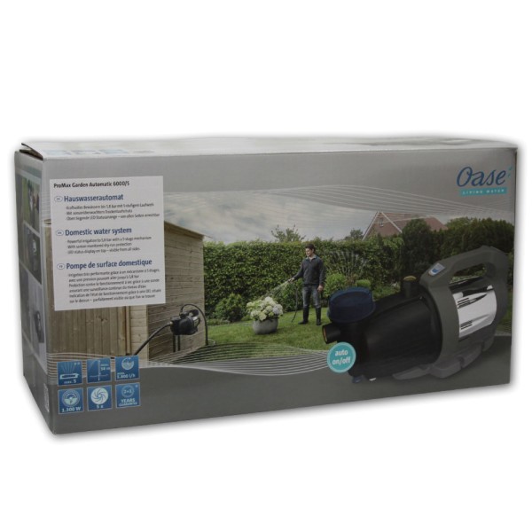 OASE ProMax Garden Automatic 6000/5 Gartenpumpe - 4010052431284 | © by gartenteiche-fockenberg.de