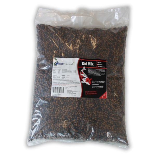 TEICHFREUND® Koi Mix OSW Koifutter 4,5kg Ø 6mm | © by gartenteiche-focken