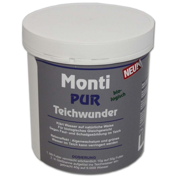 TEICHFREUND® Monti-Pur Teichwunder Wasseraufbereiter 800g