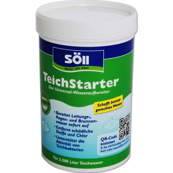 SöLL TeichStarter Wasseraufbereiter 250g - 4021028152416 | © by gartenteiche-fockenberg.de