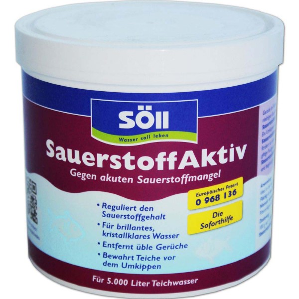 SöLL Sauerstoff Aktiv Wasseraufbereiter 500g - 4021028152614 | © by gartenteiche-fockenberg.de