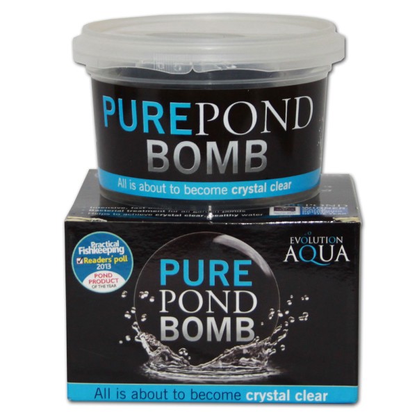 EVOLUTION AQUA Pure Pond Bomb Wasseraufbereiter - 5060088874103 | © by gartenteiche-fockenberg.de