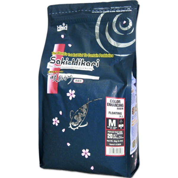 HIKARI Saki-Hikari Color Enhancing M Farbfutter Ø 5mm 2kg - 4971618418098 | © by gartenteiche-fockenberg.de