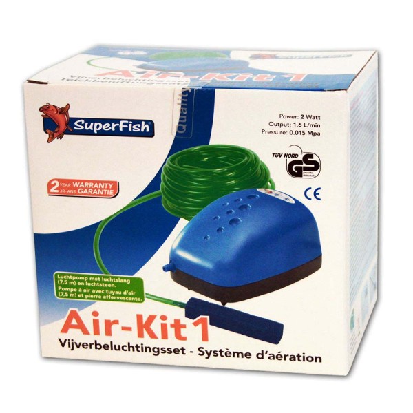 SUPERFISH Air-Kit 1 Teichbelüfter - 8715897006883 | © by gartenteiche-fockenberg.de