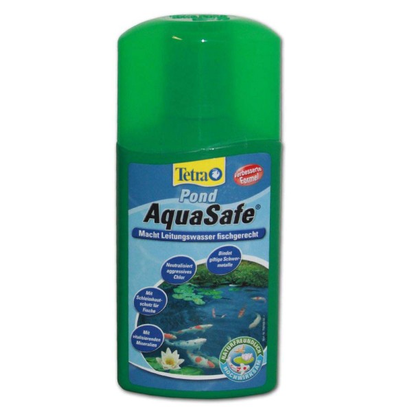 Tetra Pond AquaSafe Wasseraufbereiter 250ml - 4004218737716 | © by gartenteiche-fockenberg.de