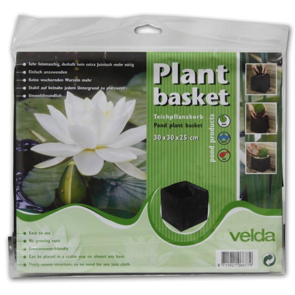 VELDA Plant Basket Pflanzkorb 30x30x25cm