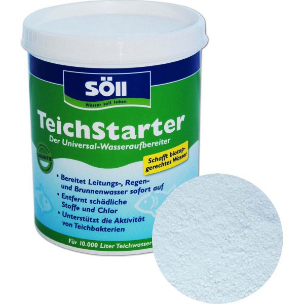 SöLL TeichStarter Wasseraufbereiter 1kg - 4021028107676 | © by gartenteiche-fockenberg.de