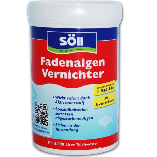 SöLL Fadenalgenvernichter 250g - 4021028116074 | © by gartenteiche-fockenberg.de