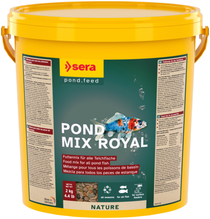 Sera Pond Mix Royal Fischfutter Nature 2kg - 4001942071079