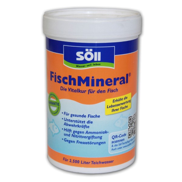 SÖLL FischMineral Wasseraufbereiter 250g - 4021028152324 | © by gartenteiche-fockenberg.de