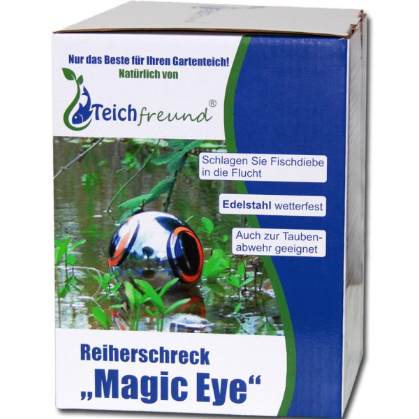 TEICHFREUND® Reiherschreck Magic Eye Teichschutz - 21173 | © by gartenteiche-fockenberg.de