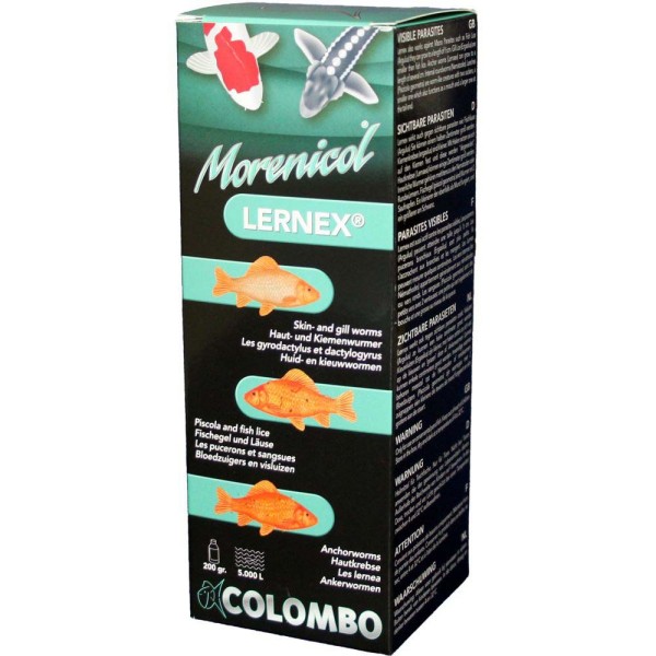 COLOMBO Morenicol Lernex Fischmedizin 200g - 8715897025648 | © by gartenteiche-fockenberg.de