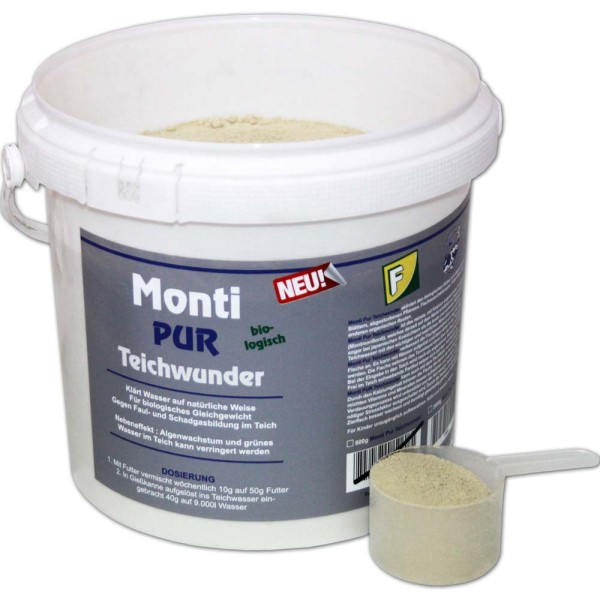 TEICHFREUND® Monti-Pur Teichwunder Wasseraufbereiter 2kg