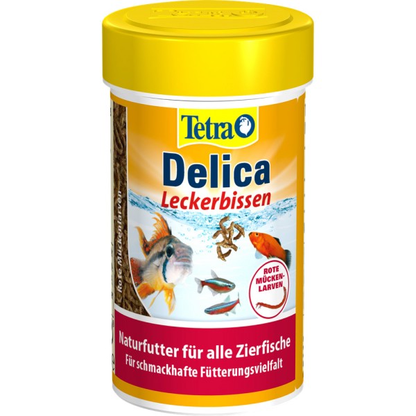TETRA Delica Mückenlarven 100ml Zierfischfutter - 4004218735064 | by gartenteiche-fockenberg.de